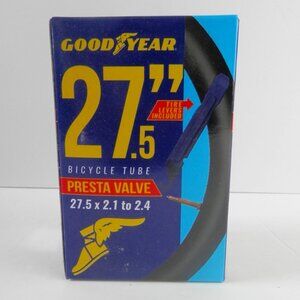 🚴‍♂️ GoodYear Presta Valve Bicycle Tube 27.5" x 2.1-2.4 + Tire Levers 🚴‍♀️